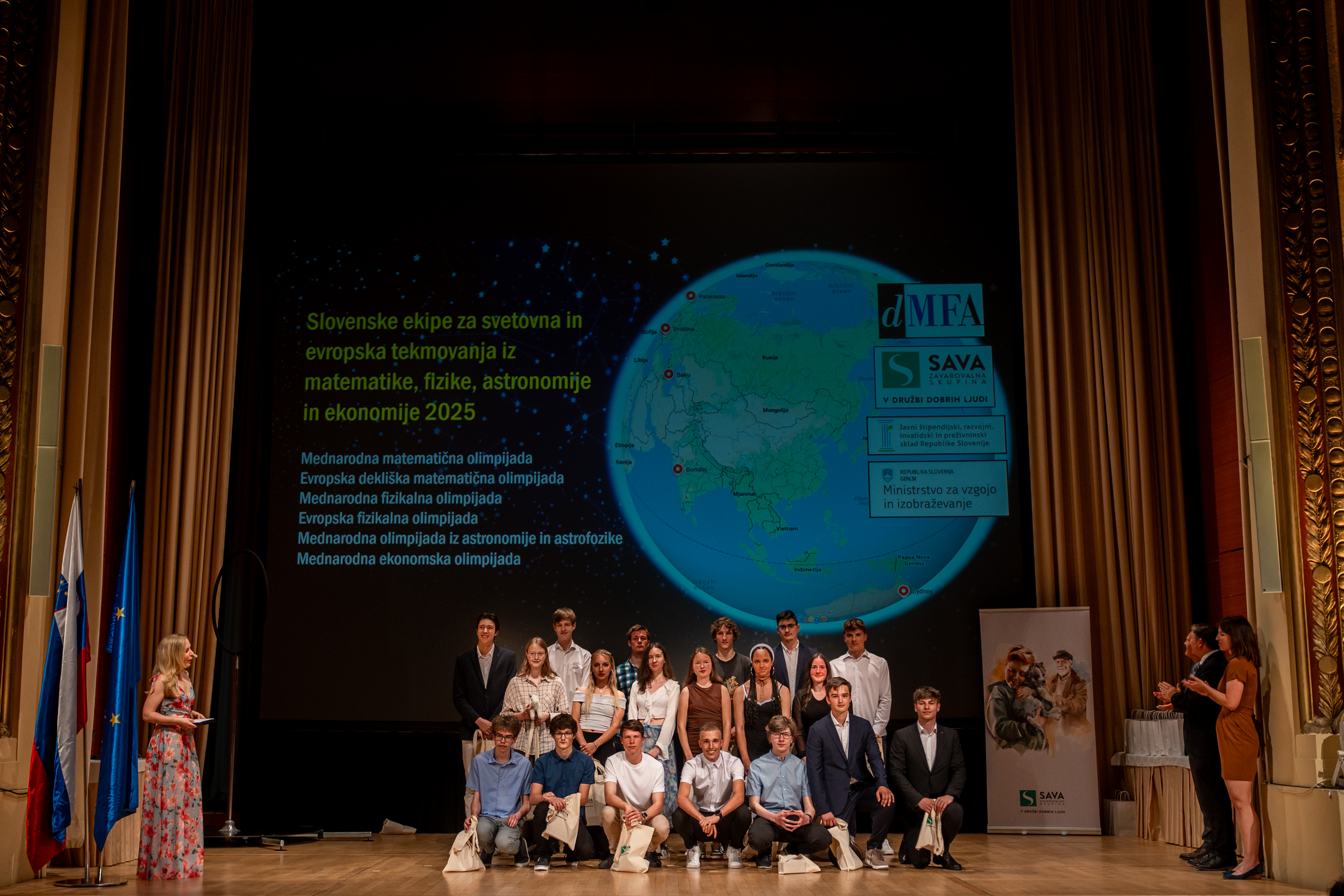 Skupinska fotografija letošnjih olimpijcev